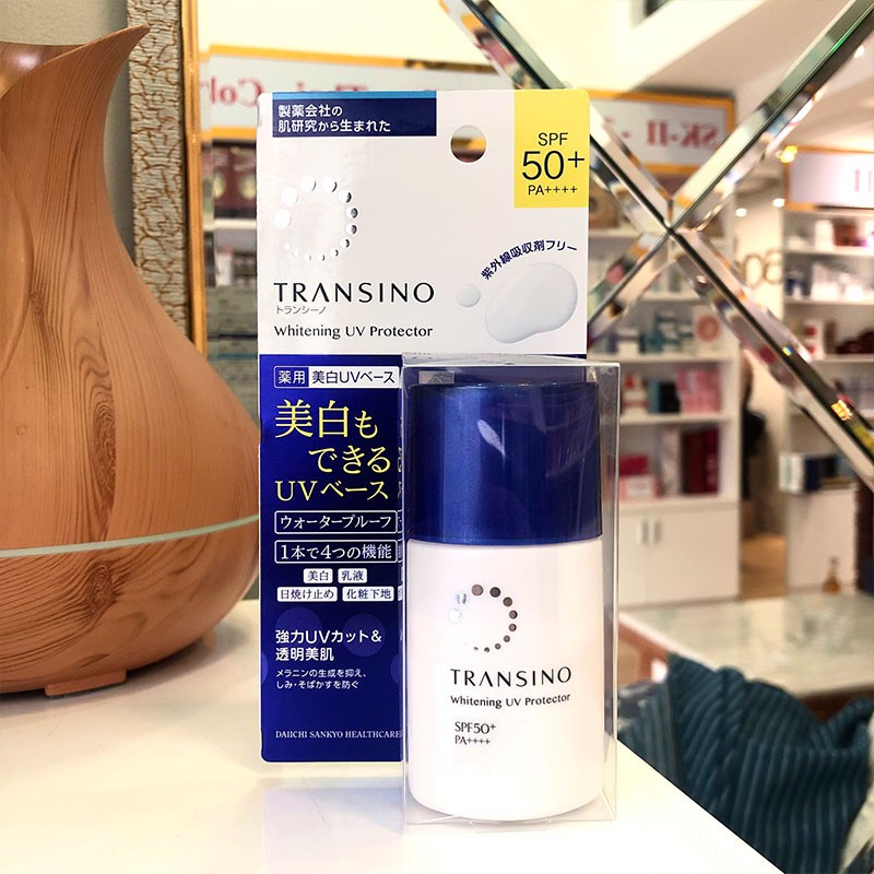 Kem chống nắng Transino, sữa chống nắng da mặt Nhật SPF50+ 30ml