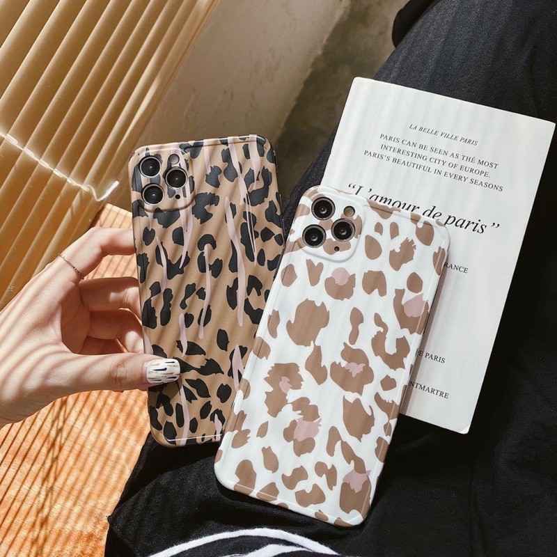 Ốp lưng,case điện thoại hình da beo cho iphone 7/8plus,X/Xs/Xsmax,11/11promax