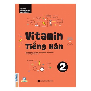 Sách - vitamin tiếng hàn 2 cho người mới bắt đầu - học kèm app online