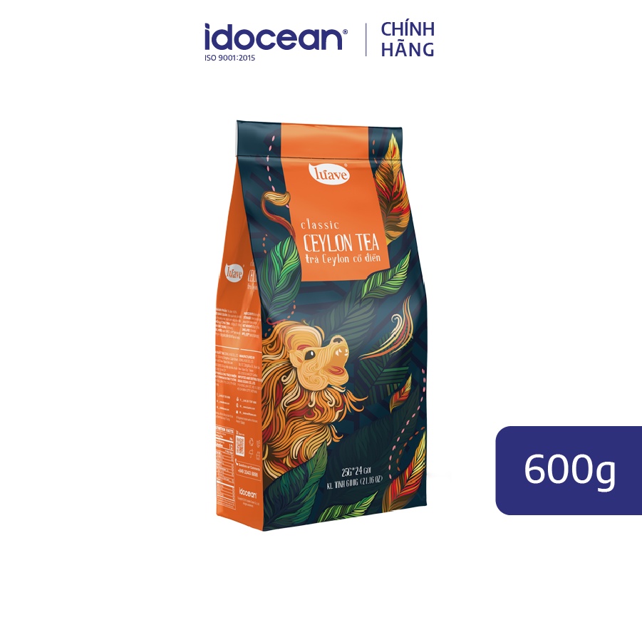 Trà Ceylon Cổ Điển (Classic Ceylon Tea) - LÚAVE - 600g