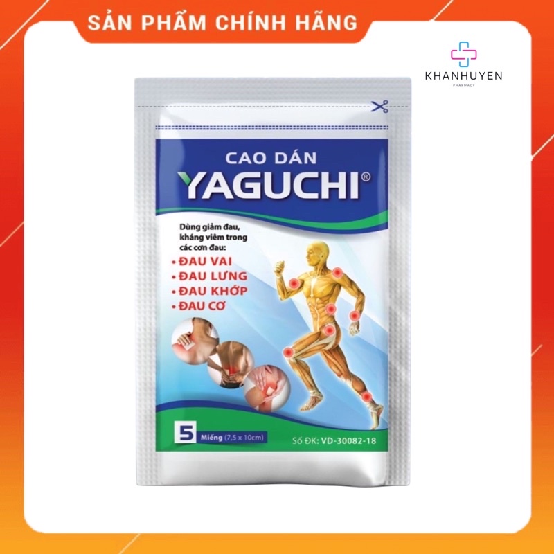 Cao dán giảm đau Yaguchi