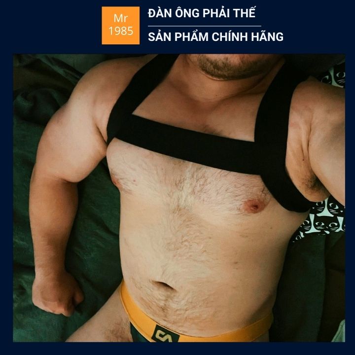 Đai nịch ngực dành cho nam Tanks Party hỗ trợ tập gym thể thao dây co giãn linh hoạt Mr1985