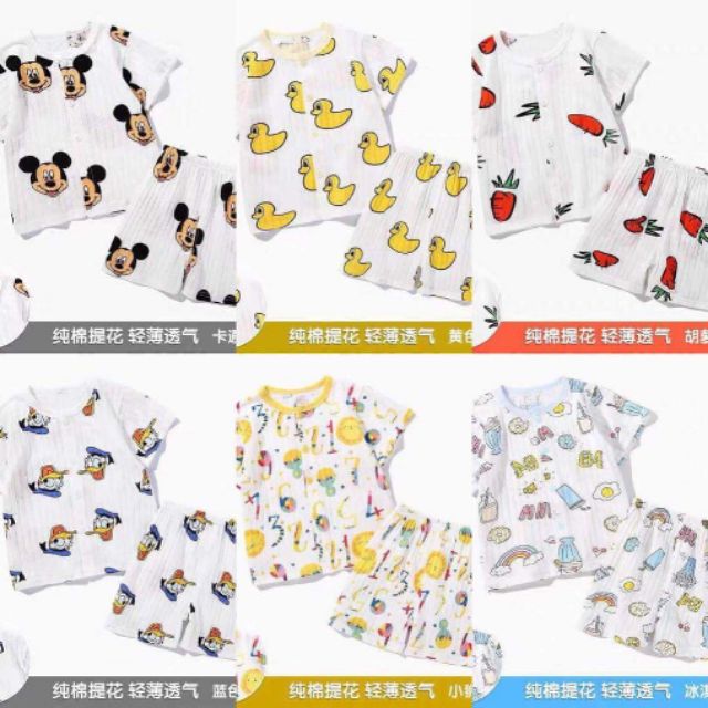 Combo 4 Bộ cotton giấy Quảng Châu