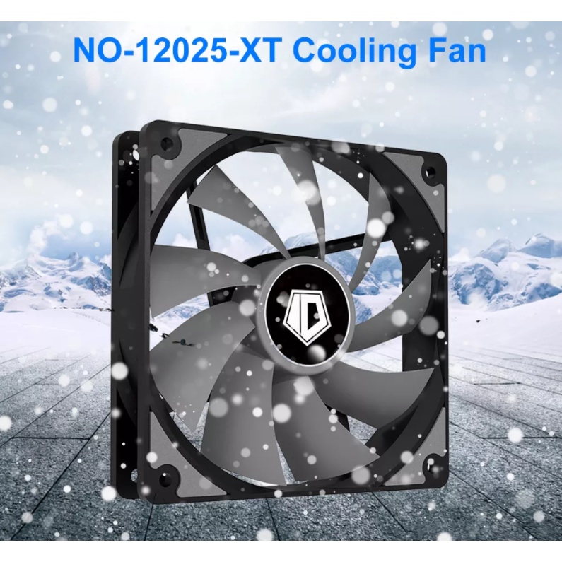 Quạt tản nhiệt Fan Case 12cm ID-COOLING NO-12025-XT - Chạy êm, hiệu năng cực cao