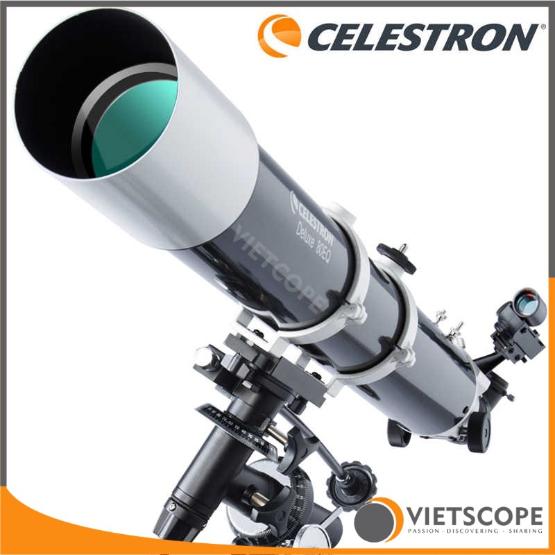 Kính thiên văn khúc xạ Celestron 80EQ Deluxe