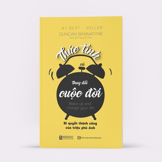 Sách - BIZBOOKS - Thức tỉnh và thay đổi cuộc đời bạn: Bí quyết thành công của triệu phú Anh