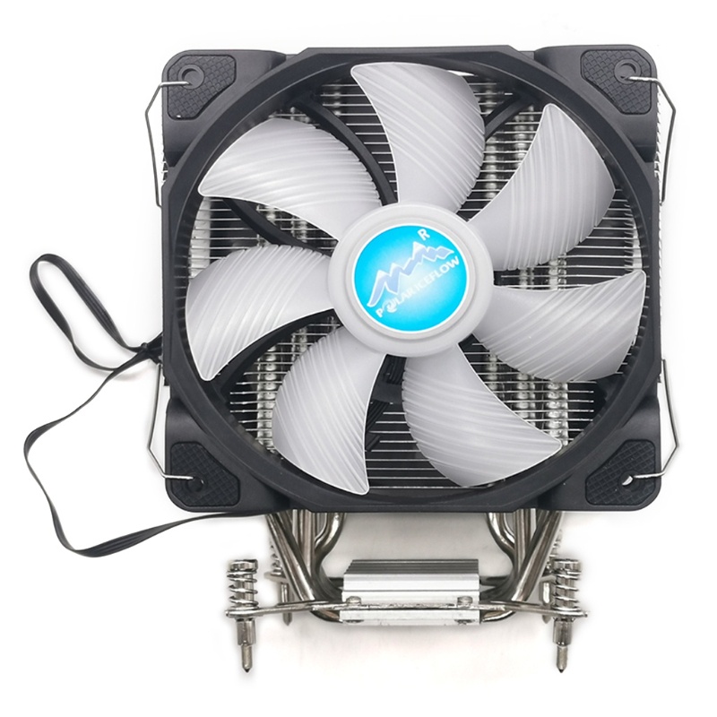 QUU 2 Power 6pcs High Efficiency Copper Tube RGB CPU Radiator Suitable for LGA 775/1156 amd Motherboard Cooling Fan intel | BigBuy360 - bigbuy360.vn