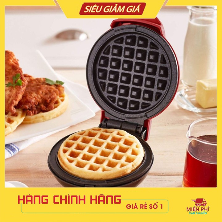 Máy làm bánh waffle mini, bánh tàn ong Sokany