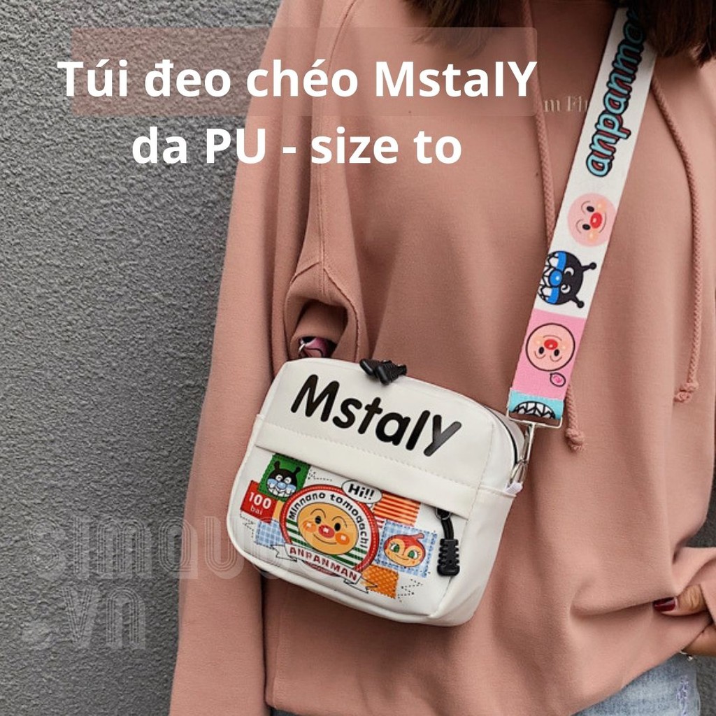 [Size to] Túi da đeo chéo MSTALLY đón trend 2021