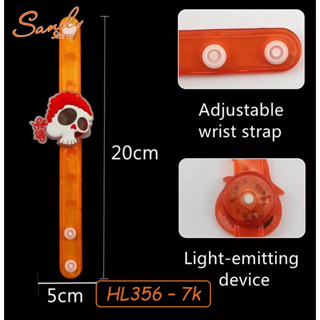 HL356 - VÒNG TAY PHÁT SÁNG HLW
