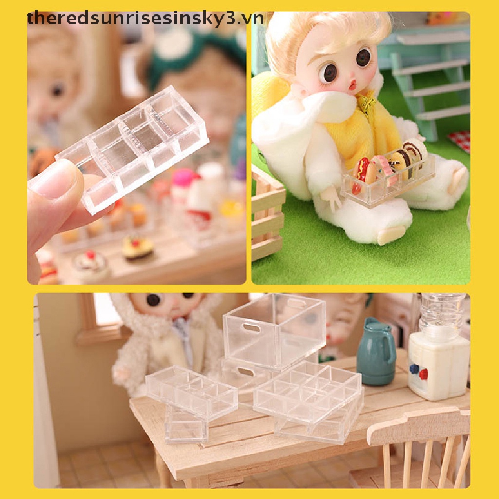 Hộp Đựng Mỹ Phẩm 4 / 6 1: 12 Cho Nhà Búp Bê