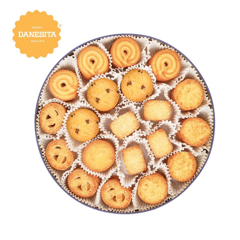 Hộp bánh qui bơ vị truyền thống Danesita 908g quà tết cao cấp 2022