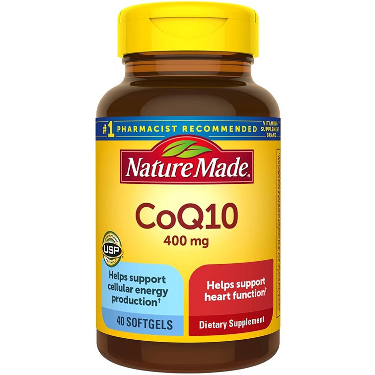 [DATE 05/2024] NATURE MADE COQ10 400MG 40 VIÊN