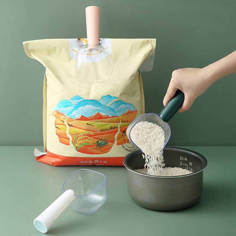 Muỗng Đo Lường Trong Suốt Đa Năng Có Kẹp Tiện Dụng Cho Nhà Bếp