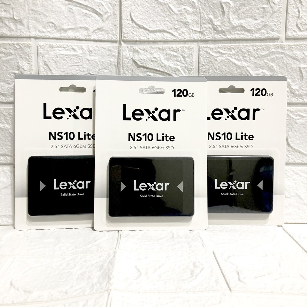 Ổ Cứng SSD Lexar 120GB/ 128GB/ 240GB/ 256GB/ 512GB NS100 SATA III 2.5 inch Bảo hành 3 năm