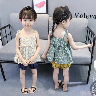 Set Quần Áo Hoa Nhí