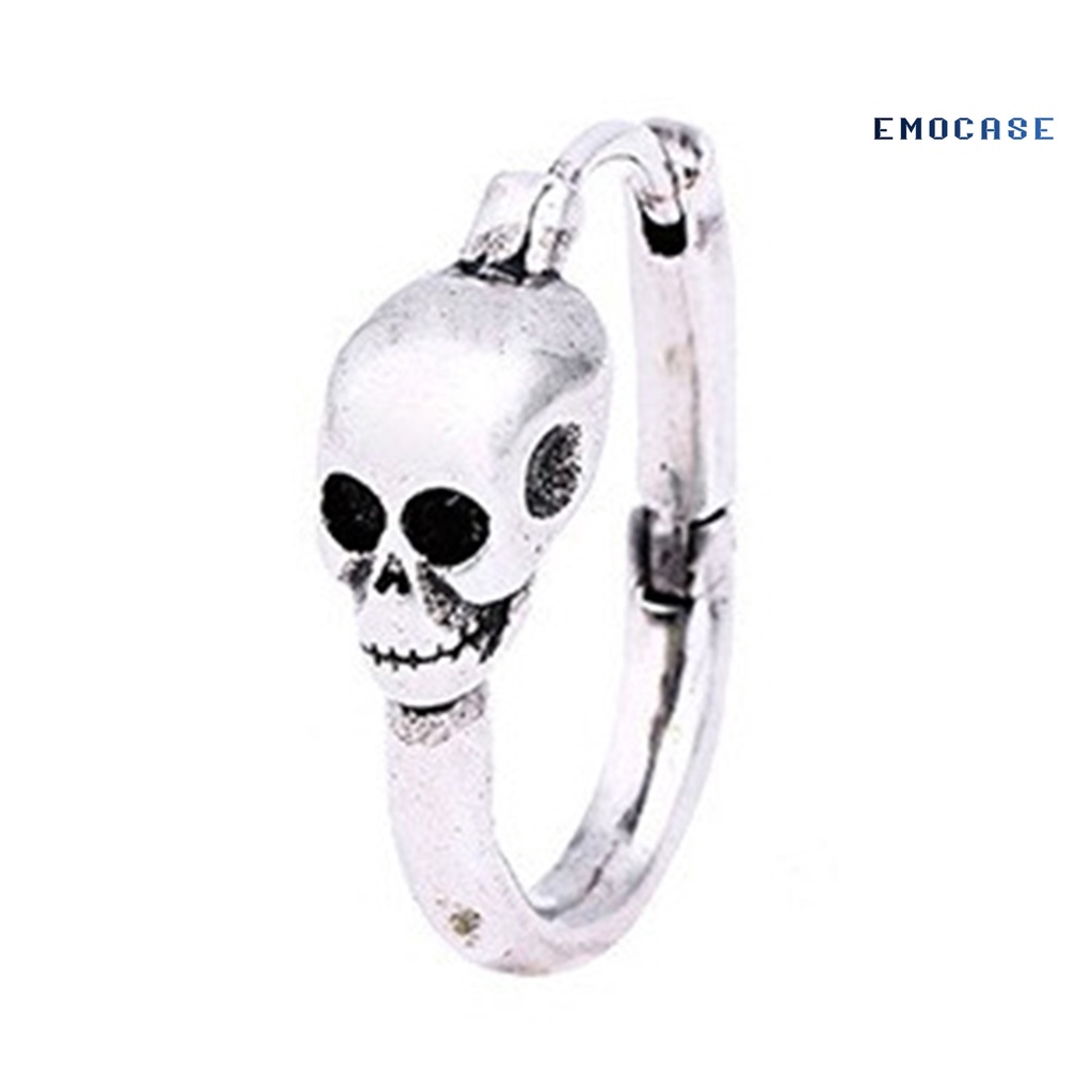 1 Khuyên Tai Hình Đầu Lâu Phong Cách Vintage