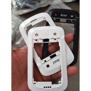 Bộ vỏ Blackberry 9900 Trắng Đen
