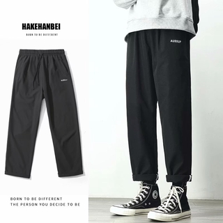 Quần Dài Dáng Rộng Chất Liệu Cotton Giản Dị Thời Trang Cho Nam