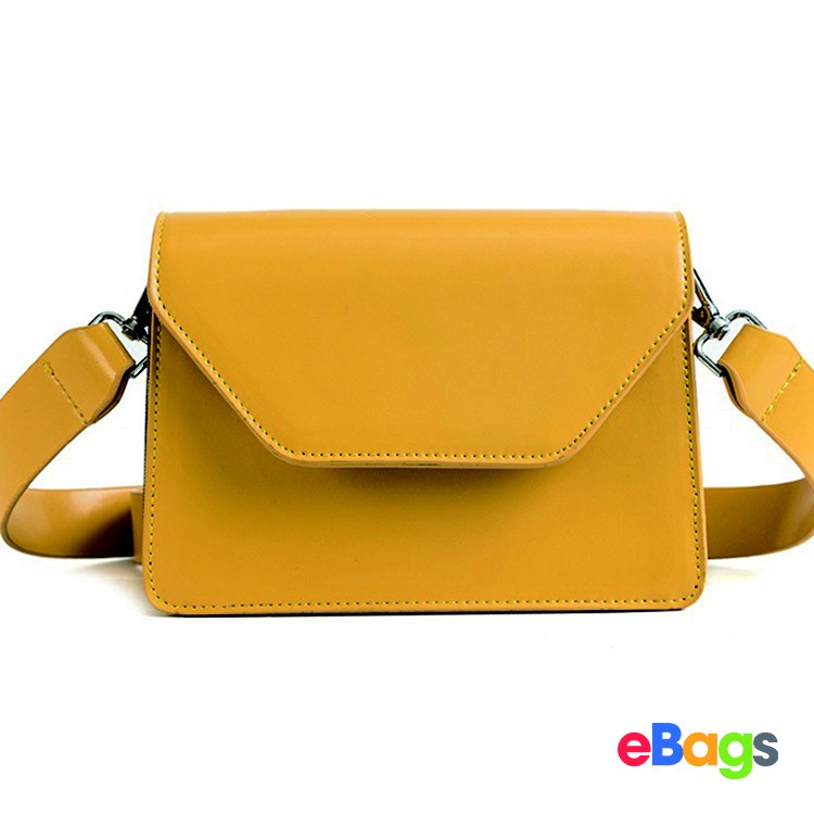 [Sale Cực Hot] Túi Đeo Chéo Nữ Dây To Khóa Bấm Sang Trọng TEB7002