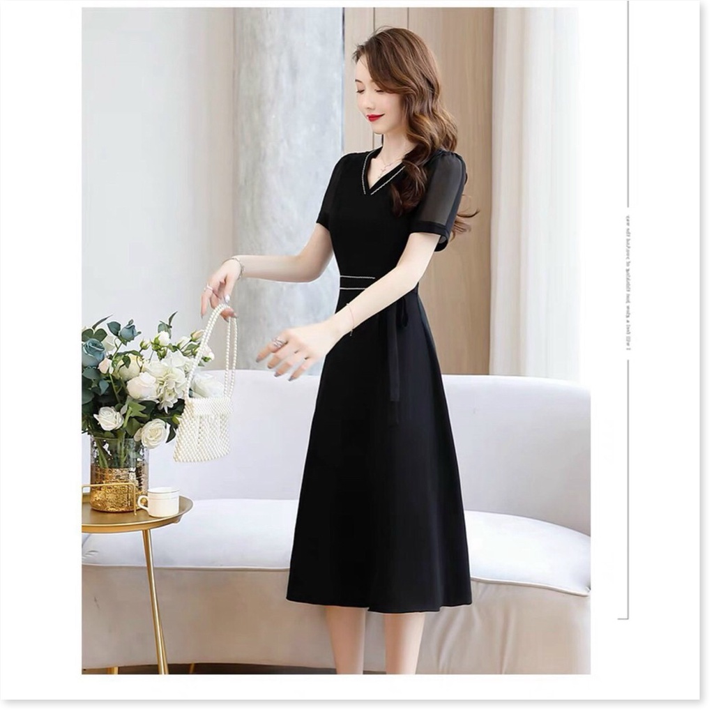ĐẦM VOAN Ý NỮ SIÊU SANG TÔN DÁNG , DỰ TIỆC CHO CÁC CÔ NƯƠNG KHANH AN