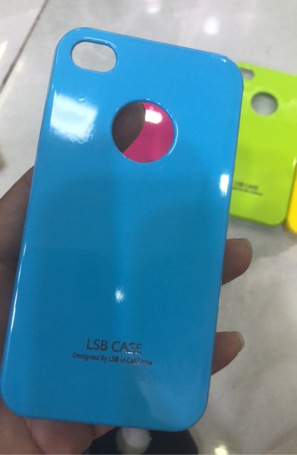 Iphone 4/ 4S Ốp lưng cứng màu bóng siêu đẹp