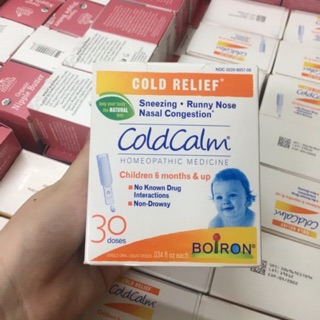 Muối uống vi lượng Boizon Coldcalm Mỹ hộp 30 gói hàng chuẩn chất lượng
