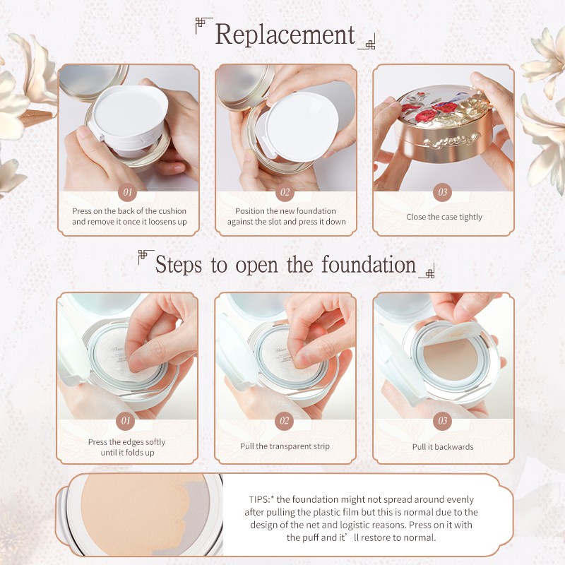 Kem nền FLOWER KNOWS trang điểm tự nhiên vỏ chỉ có 200g | BigBuy360 - bigbuy360.vn