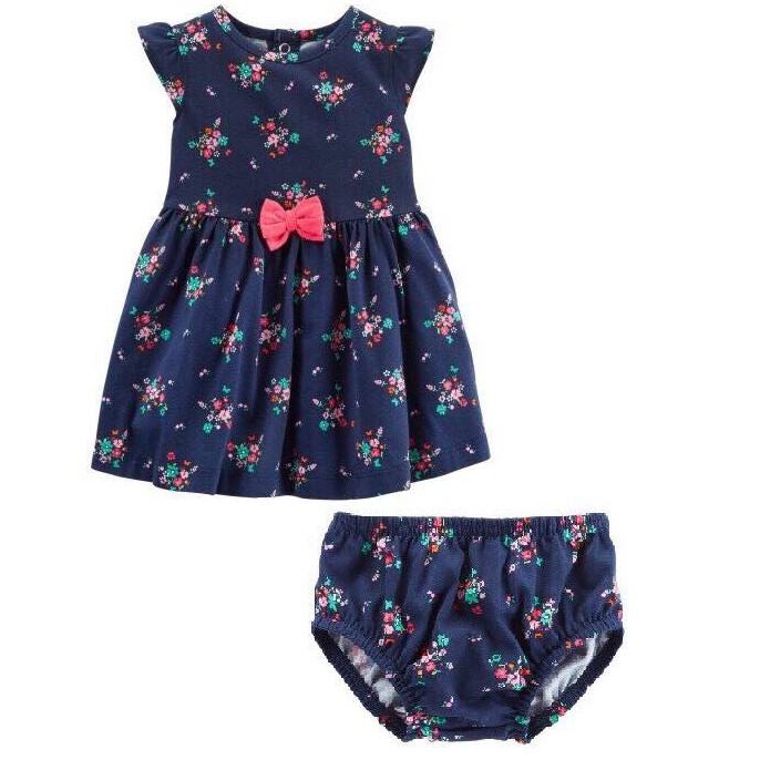 Đầm thun Carter's và babygap cho bé gái 3-24M D362
