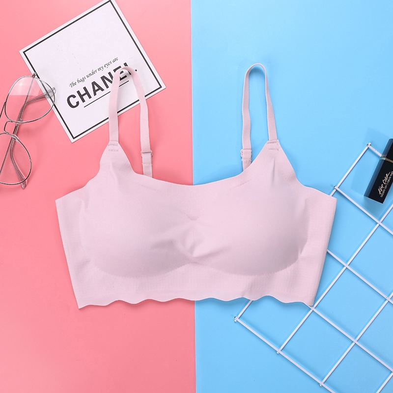 Áo Ngực Thể Thao Dạng Ống Không Viền Chống Sáng Chất Liệu Lụa Lạnh [Hàng Có Sẵn] [Hàng Có Sẵn]