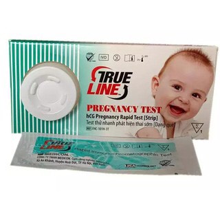 Que thử rụng trứng TRUELINE, dễ sử dụng, chính xác cao - Hộp 7 que [có che tên]