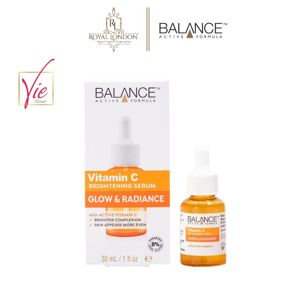 Serum Trắng Da Balance Active Formula Vitamin C Brightening 30ml