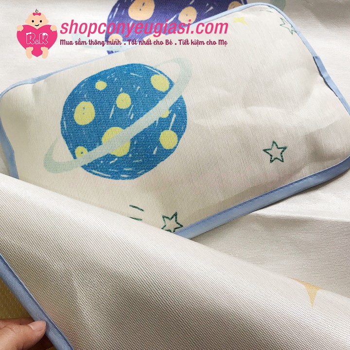 Bộ Chiếu Và Gối Điều Hòa Muslin Tree Bằng Sợi Tơ