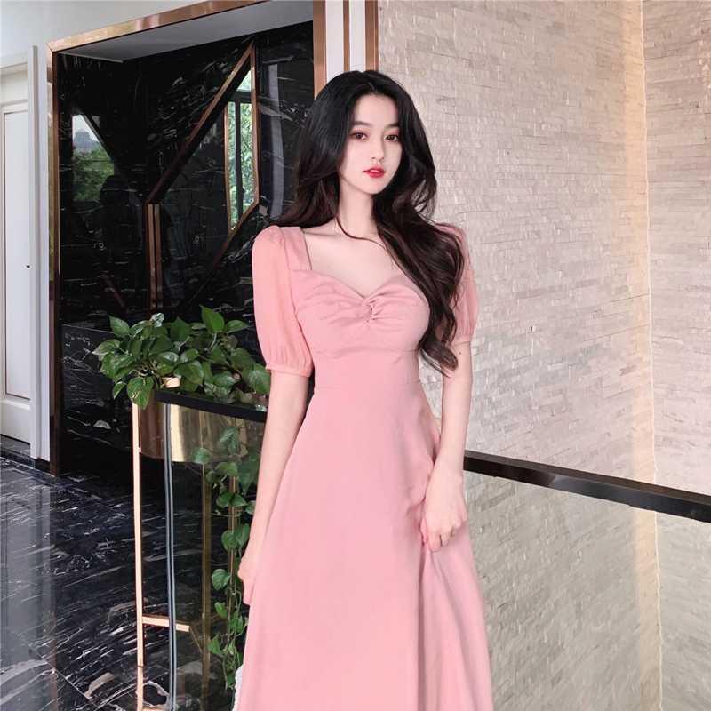 Váy nữ Quảng Châu, đầm nữ phong cách sexy dễ thương