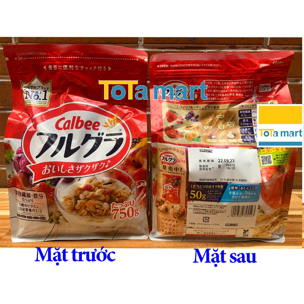 (HSD 09/2022) Ngũ cốc CALBEE ăn kiêng giảm cân Nhật Bản