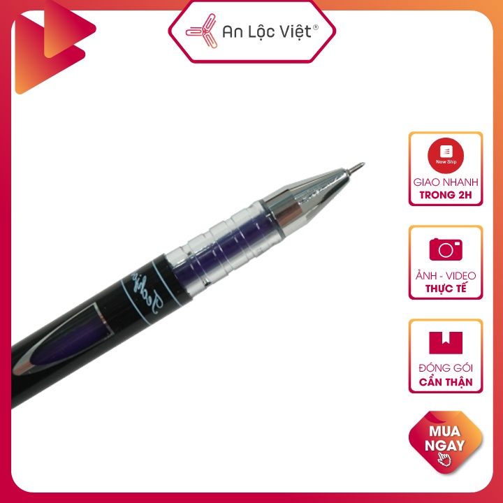 Bút gel Tizo nét 0.5mm - Sử dụng loại mực chất lượng cao, kết hợp cùng đầu bút 0.5mm viết cực đẹp - êm