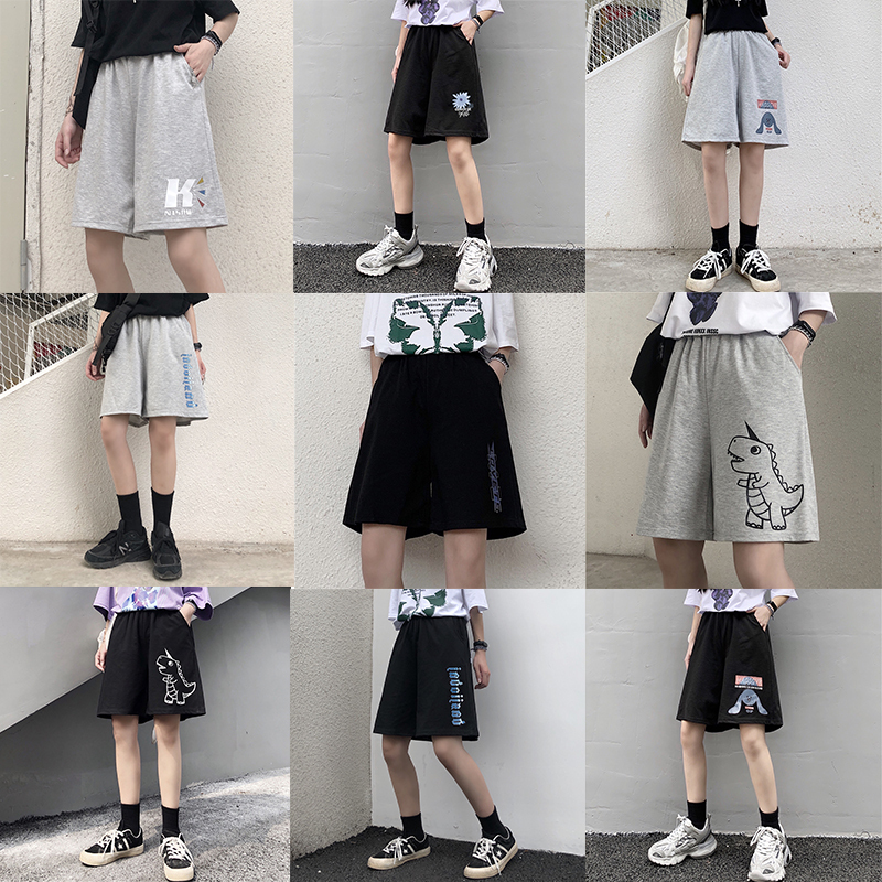 [QUÀ TẶNG LÀ ĐÔI TẤT BẠN NHÉ] Quần đùi nam ống rộng, quần đùi nữ unisex ống rộng hiphop thời trang thể thao 2021 | BigBuy360 - bigbuy360.vn