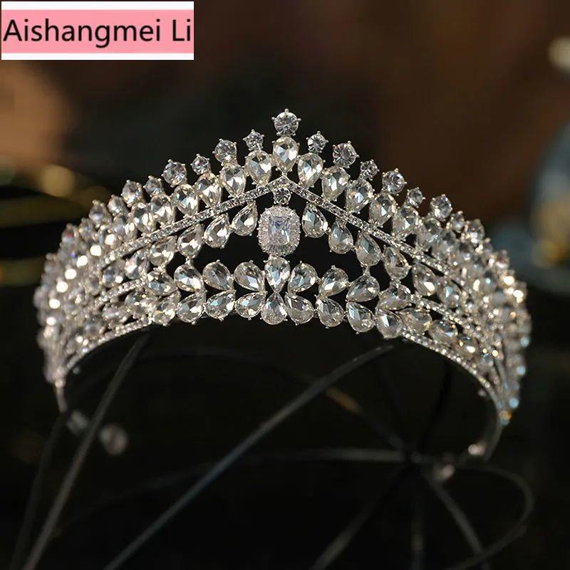 Vương Miện Cài Tóc Cô Dâu Hình Vương Miện Làm Thủ Công Phong Cách Mori Hàn Quốc