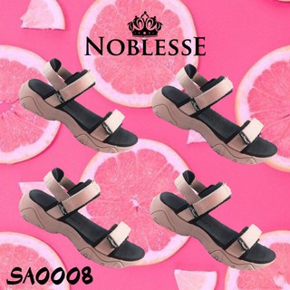 Sandal Nesty Nữ Chính hãng - Màu Hồng quả đào SA0008 - Bảo hành 12 tháng - Giày dép quai hậu ngang học sinh đi học