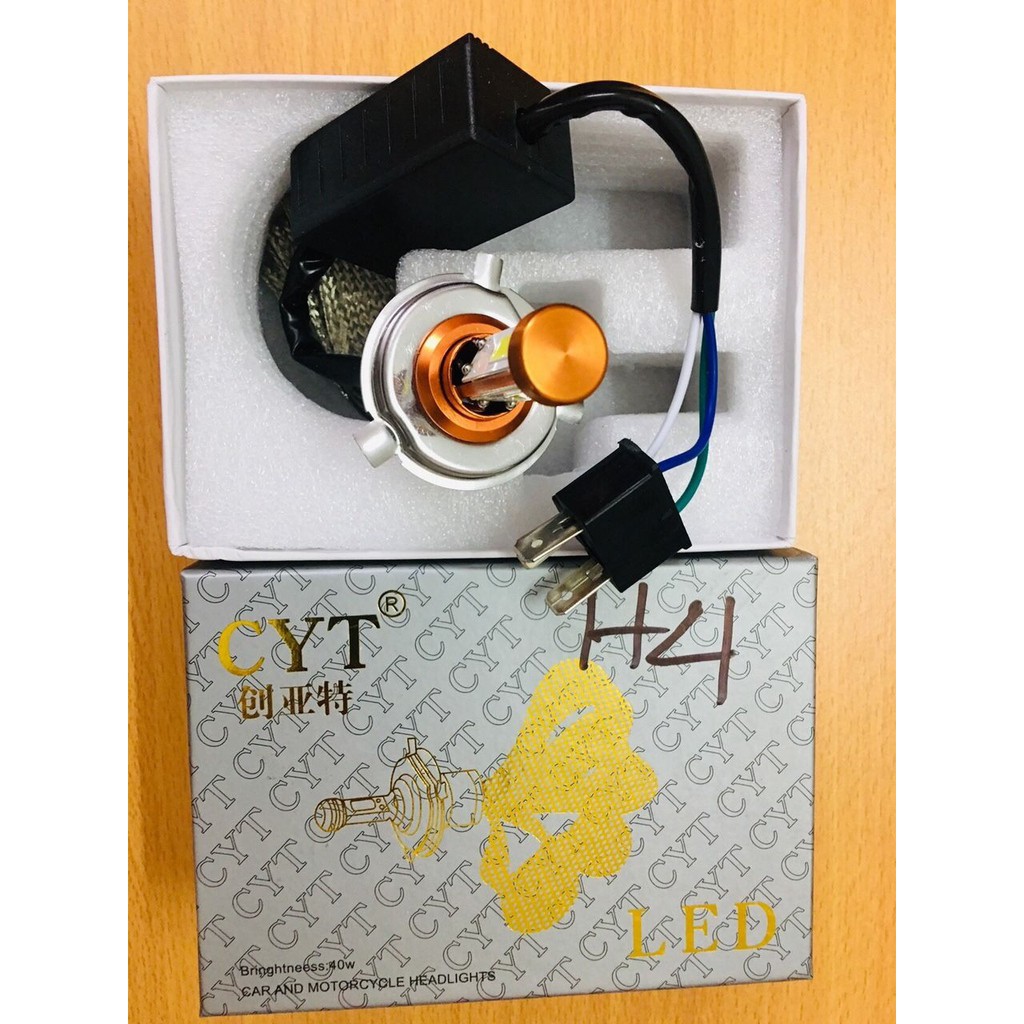 Đèn Pha CYT Xe Máy Chính Hãng ĐỘ Sáng 40w Lắp Được Trên Các Dòng Xe Máy