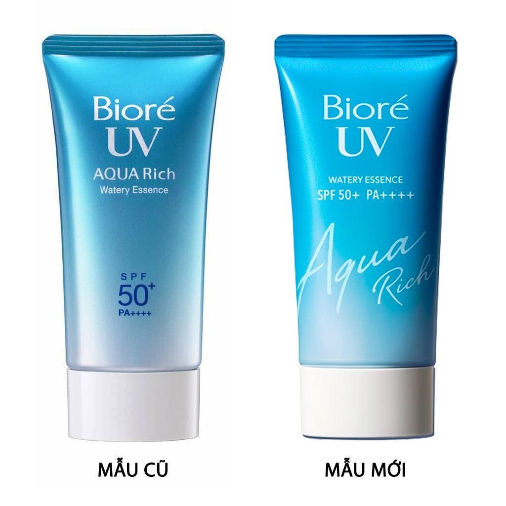 Kem chống nắng Bioré UV Aqua Rich Watery Essence SPF 50+/ PA++++ Chính Hãng