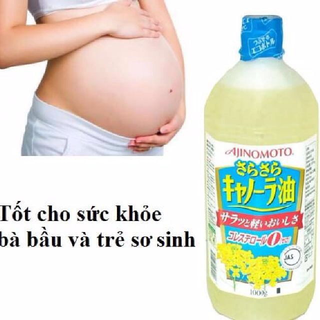 Dầu hoa cải ajinomoto Nhật Bản