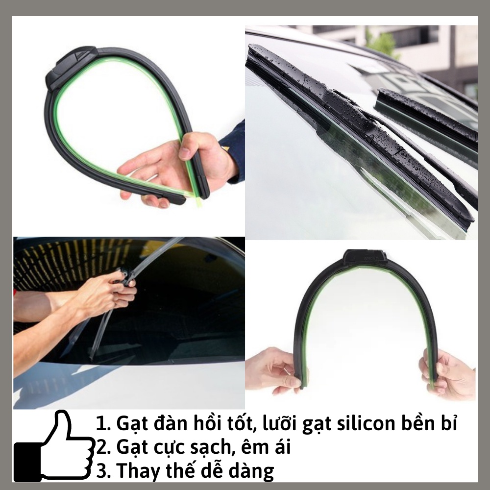 Gạt mưa ô tô morning i10 i20 City Innova Vios Ranger CRV