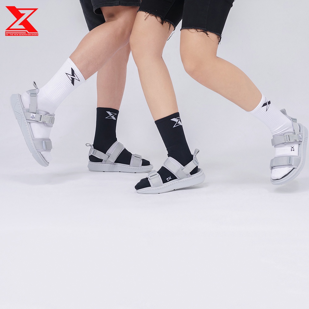 Giày Sandal Nam nữ ZX 2714 quai ngang Streetstyle