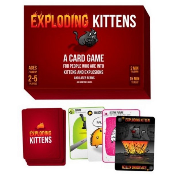 [Có bán sỉ] Mèo Nổ - Exploding Kittens