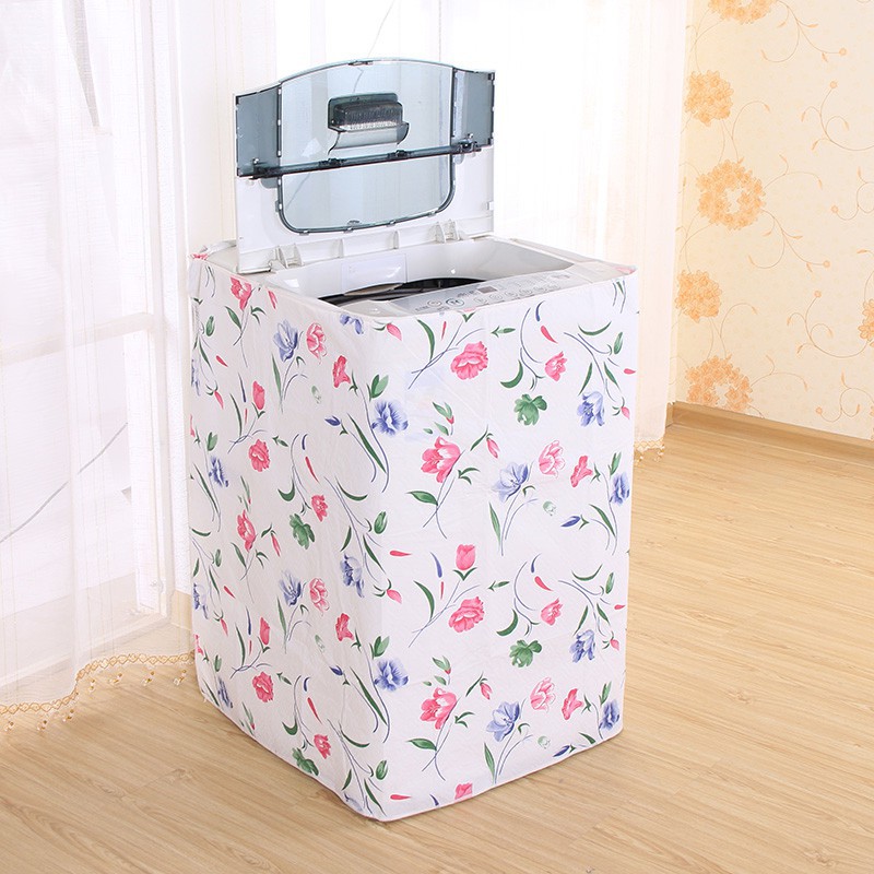 Bọc trùm máy giặt chống thấm loại dày - Cửa đứng, ngang(chống bụi) (Siêu rẻ)