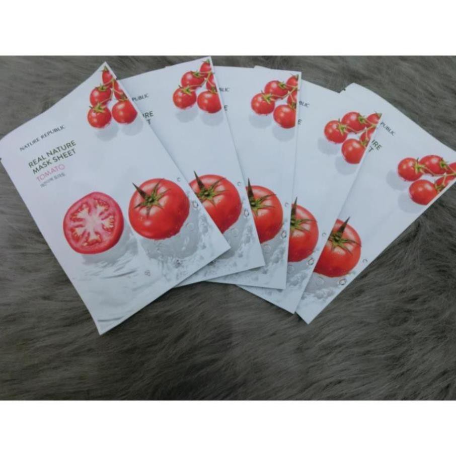 Mặt nạ giấy CÀ CHUA NATURE REPUBLIC REAL NATURE TOMATO MASK SHEET