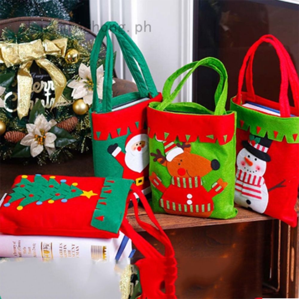 Túi Đựng Kẹo Phong Cách Giáng Sinh Dễ Thương