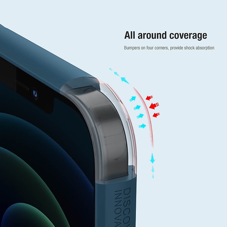 Ốp lưng sần chống sốc Nillkin Super Frosted Shield Pro cho iPhone 13 Pro Max - hàng nhập khẩu