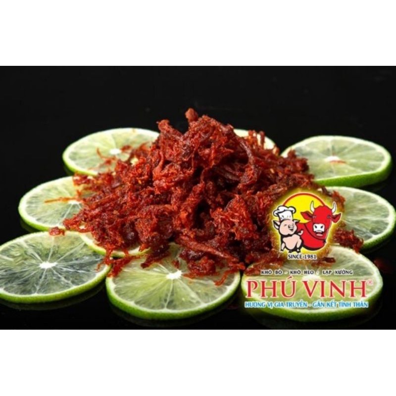 Khô bò Phú Vinh gói 500gr loại giòn và dẻo | BigBuy360 - bigbuy360.vn